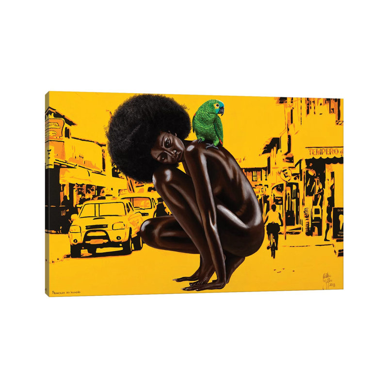 Princesa Do Invasao by Christian Beijer - Print on Canvas, Wrapped Canvas, 30.48 cm H x 45.72 cm W