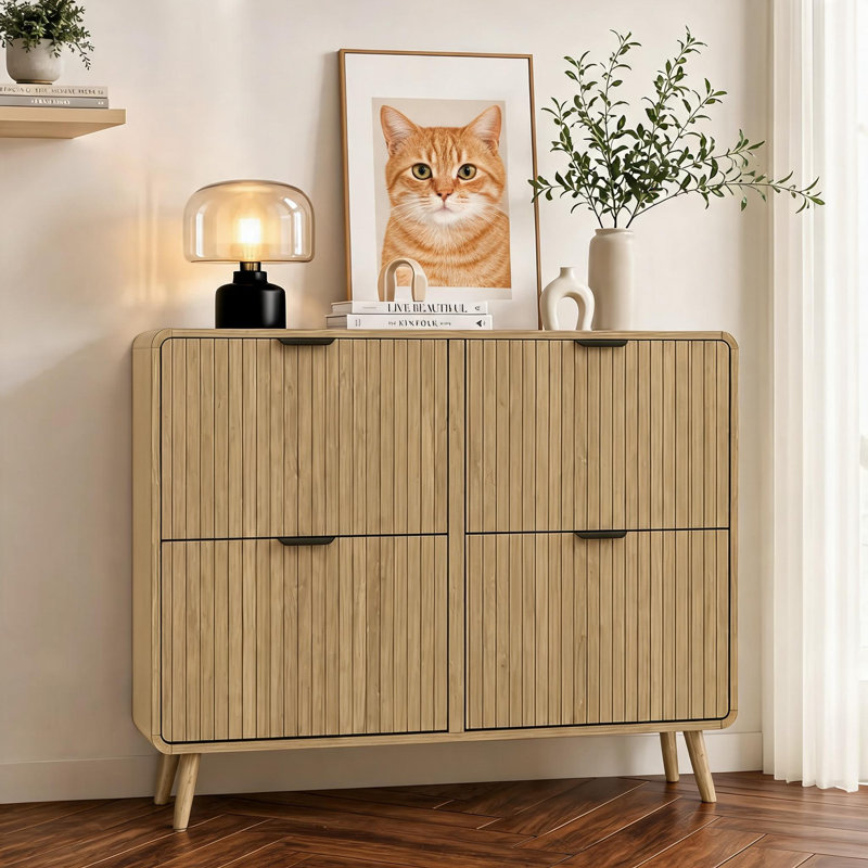 24 Pair Shoe Storage Cabinet