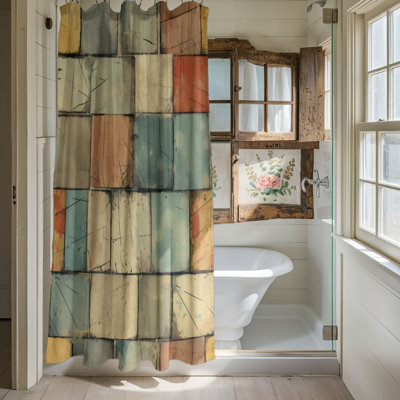 Bright Grunge - Rideau de douche Premium