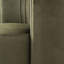 Chaises d'appoint tonneau en velours avec roulettes-406038458