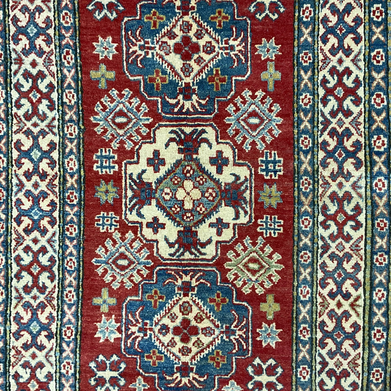  Tapis en laine fait à la main Kazak