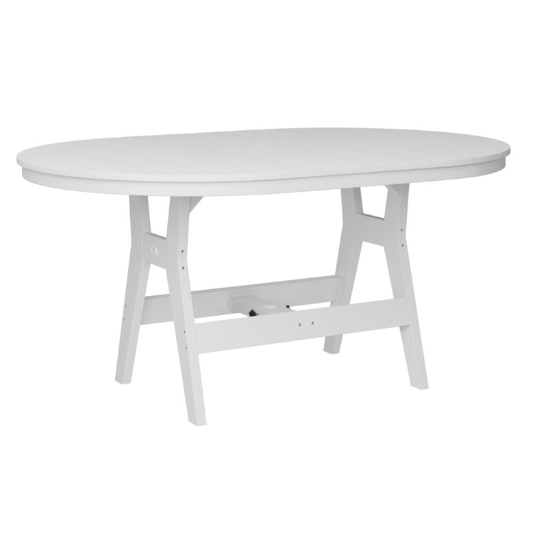 Table de bar 64 po Tierney, Blanc
