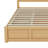 Laceymae Wood Platform Bed with Underneath Storage and 2 Drawers-1480841141