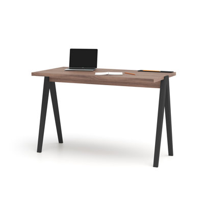 Dikili Solid Wood Base Writing Desk