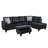 97'' Velvet Sofa-90409116