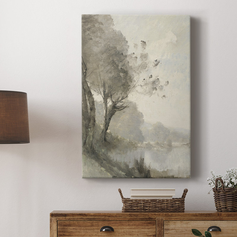 Paysage rétro Cxxiii - galerie Cavas sur mesure, H 60 po x l 40 po