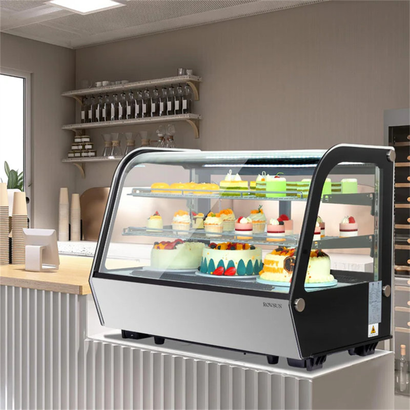 Vitrine 5,7 pi cu réfrigérée pour comptoir