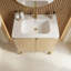 30" Modern Freestanding Bathroom Vanity with 2 Doors