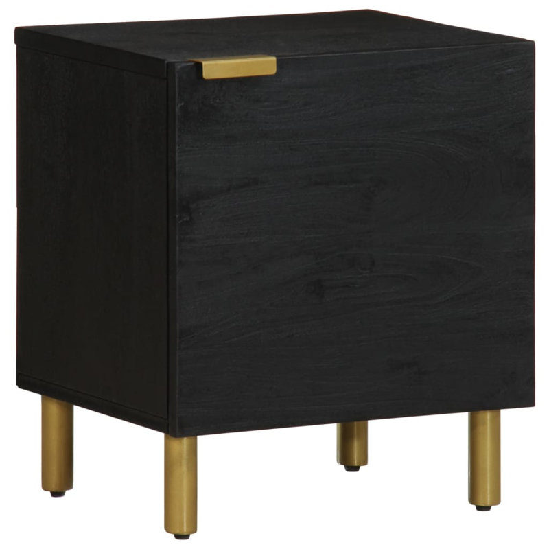 Aerius 40cm W Solid + Manufactured Wood Bedside Table