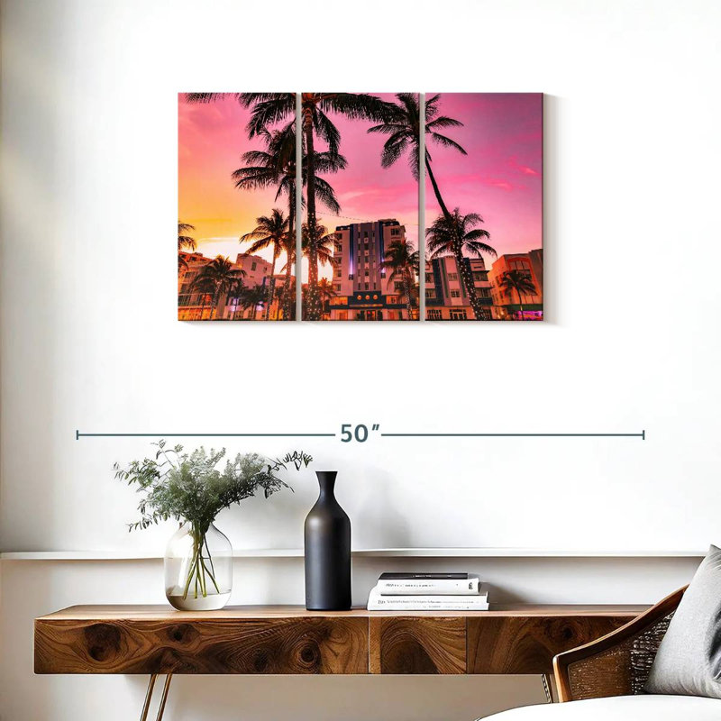 Nicci Miami Beach Waterfront, H 20 po x l 33 po