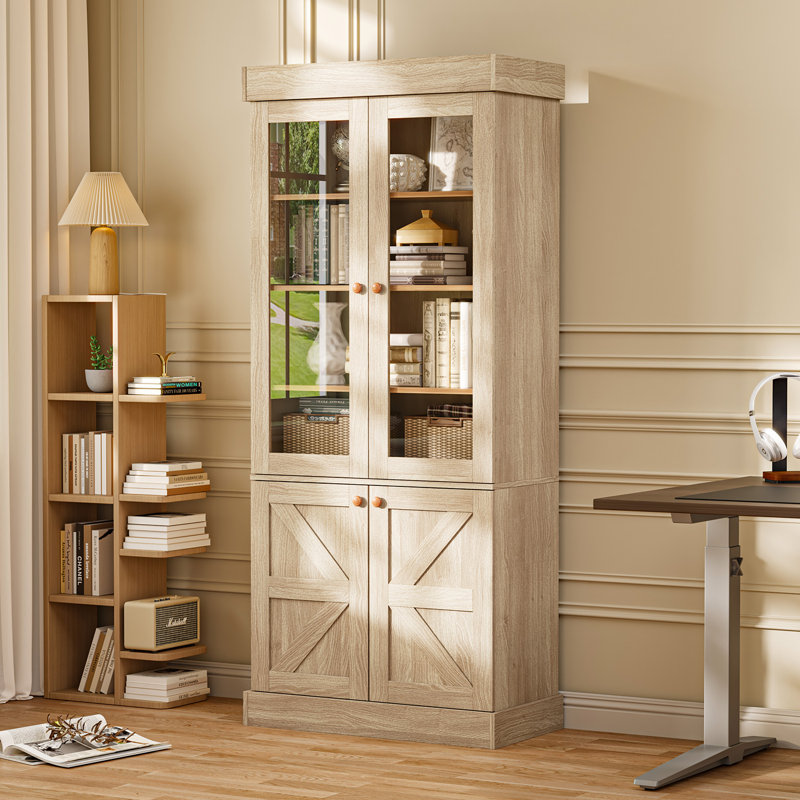 Bibliothèque de rangement Rylay, Brun