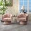 Fauteuil demi-tonneau pivotant de 25,2 po Iryanna-97755416-123185140