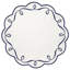 Ribbon Twirl Cotton Blend Scalloped Placemats-1709502792