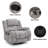 Kinue 41.3" Oversized Swivel Recliner Chair With Massage & Heating-1203195937