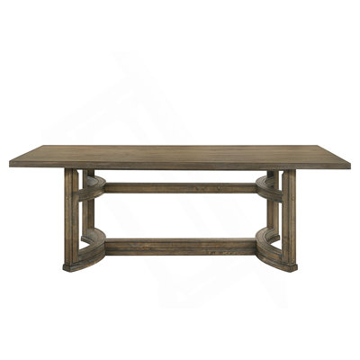 Parfield Weathered Oak Finish Dining Table