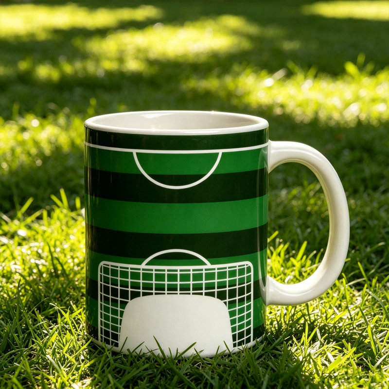 a Mug Soccer Stadium Mug