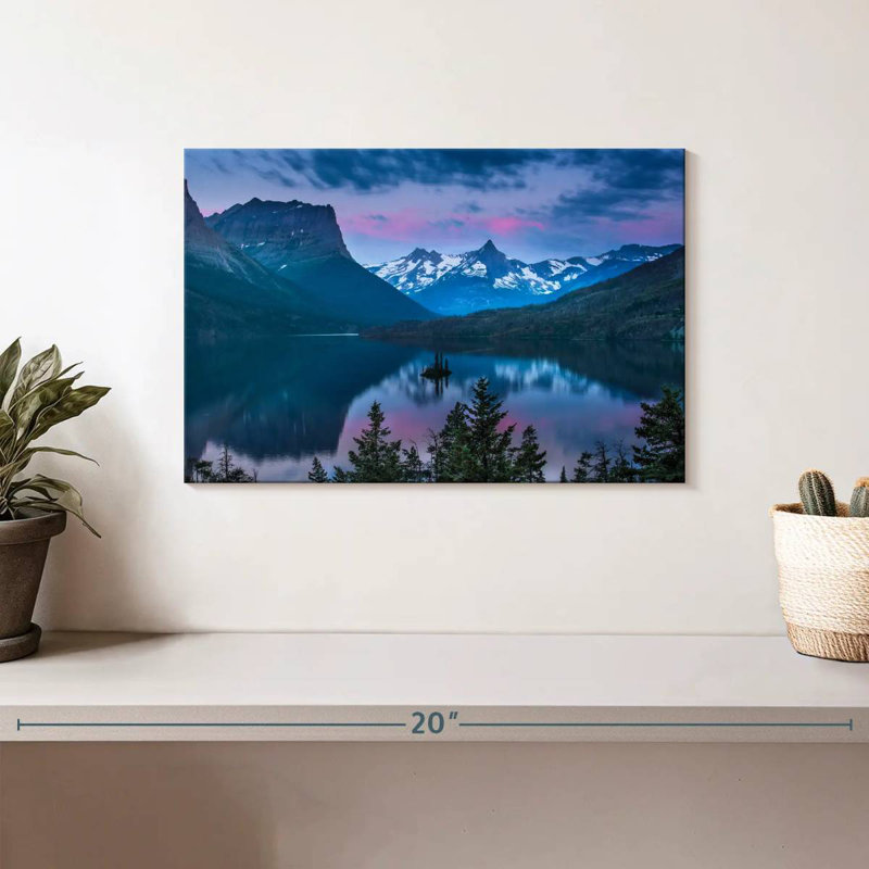 Alvord Glacier Park, Lakeside Mountains, H 8 po x l 12 po