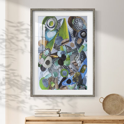 Siesta Beach Glass -Framed Print