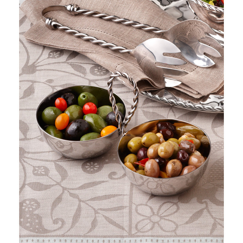 Paloma Stainless Steel Nut Bowl