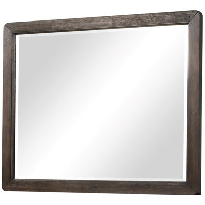 Miroir brun antique