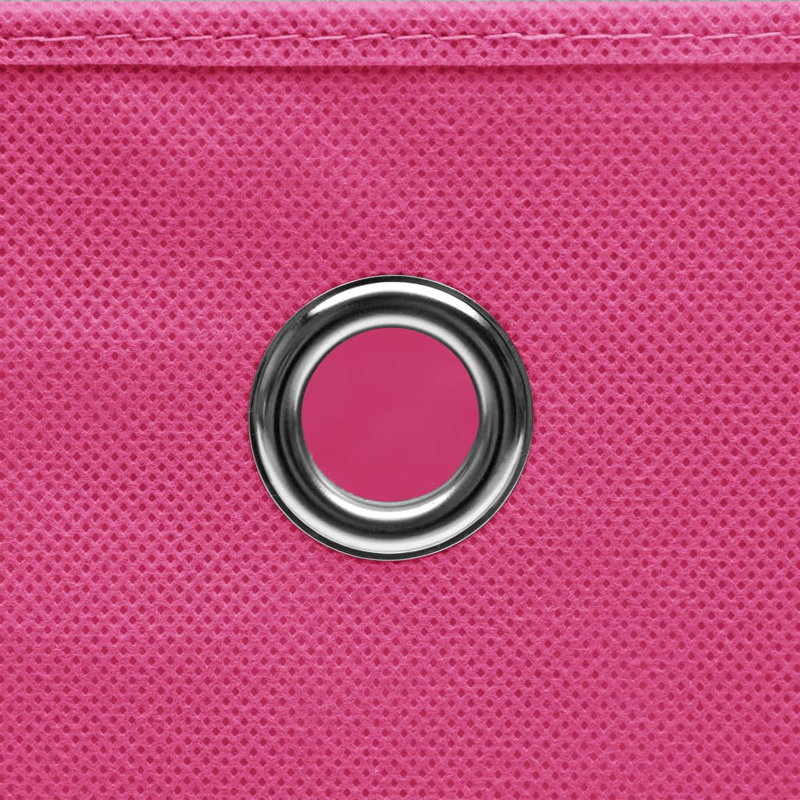 Rebrilliant Fabric Decorative Bin, Pink