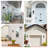 Dusk to Dawn Outdoor Wall Lights, Exterior Porch Light Fixtures with Wall Mount