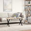 Chetna Coffee Table Legs X-Frame Steel-1428582311