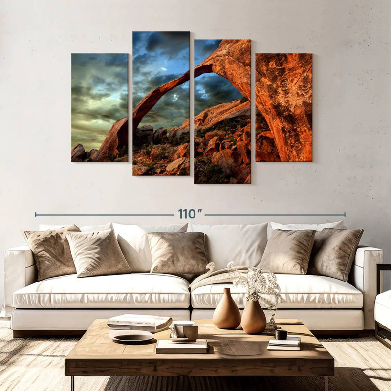 Paysage du parc national Alvord Arches, H 54 po x l 84 po