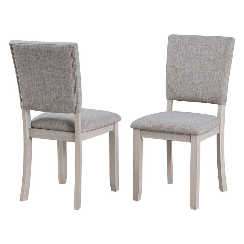 Chaise d'appoint 4Pc, Gris, Gris