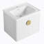 Meuble-lavabo à fermeture en douceur 24 po avec lavabo, pour petite salle de bain-1127224822-1127224817
