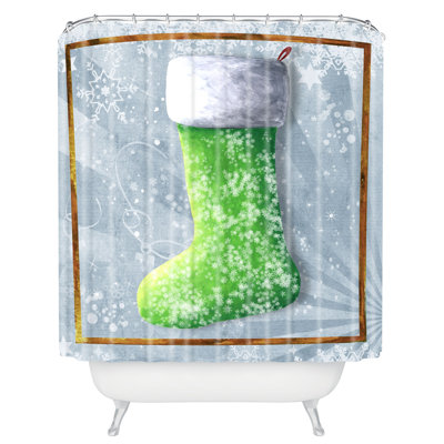 Henriksen Modern Shower Curtain