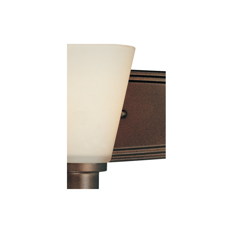 Éclairage pour meuble-lavabo 2 lumières Beddingfield, Bronze héritage