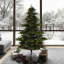 6.5' H Lighted Artificial Pine Christmas Tree