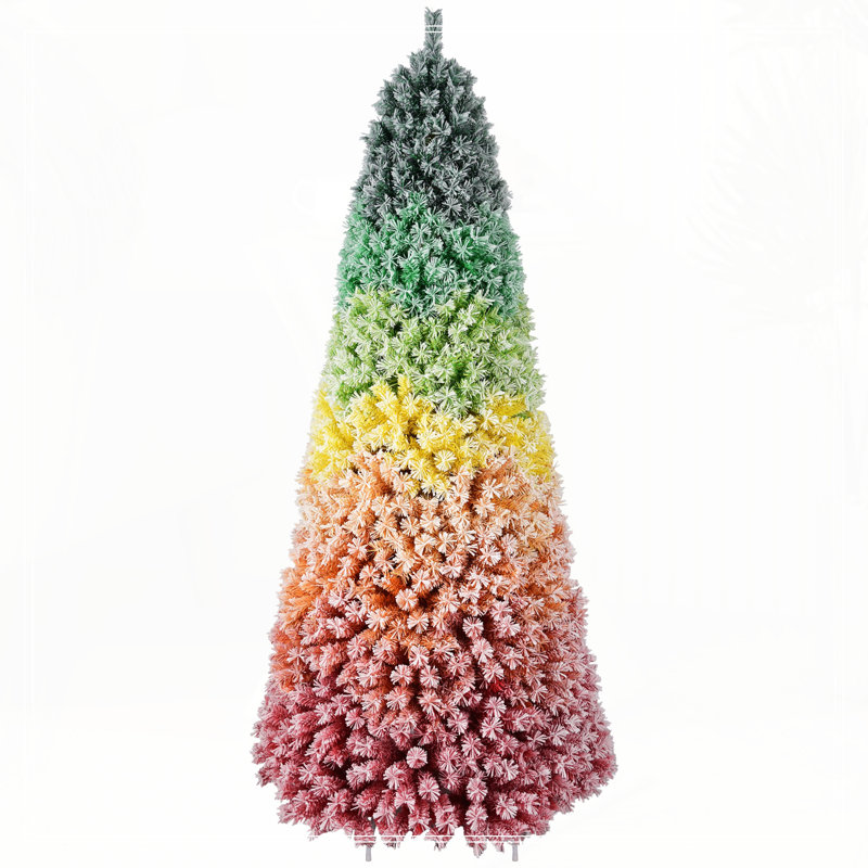 Arbre de Noël en PVC 6 pi avec 1326 pointes, H 6 pi