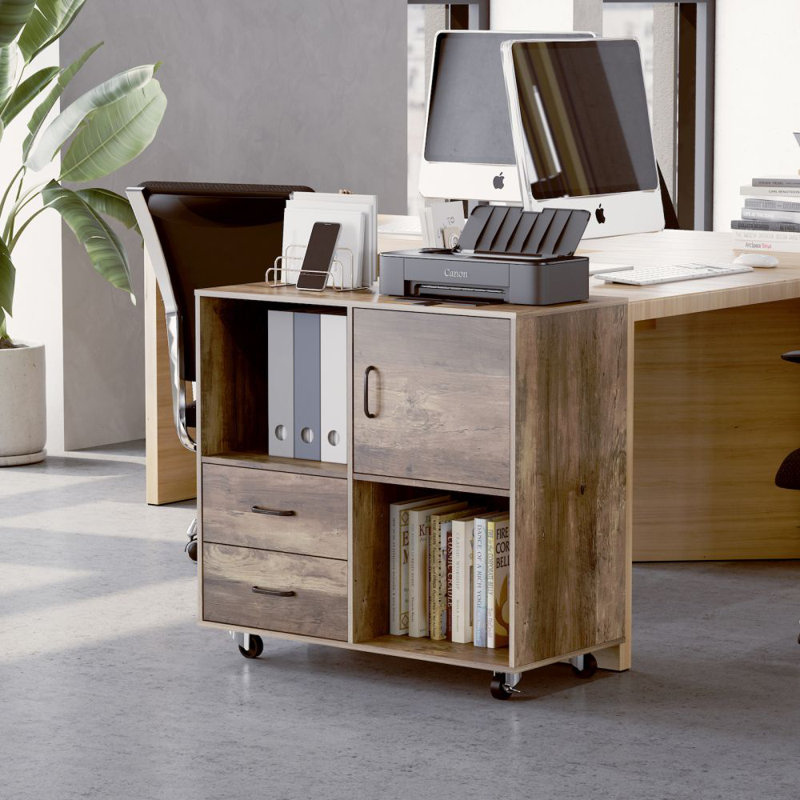 Versatile 29.4 Inch 4-cabinets office file cabinet