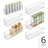 Stackable Fridge Bin with Handles - Kitchen Storage Bin for Cabinets or Pantry