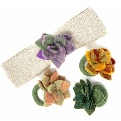 Felted Wool Napkin Ring