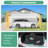 COBIZI 10x20 Pop up Canopy with 1-Button Push Center Lock, Portable Garage with 2 Sidewalls Carport Canopy Waterproof & UPF 50+,Canopy Tent 10 x 20 for Parties,Commercial,3 Adjustable Height-111066475