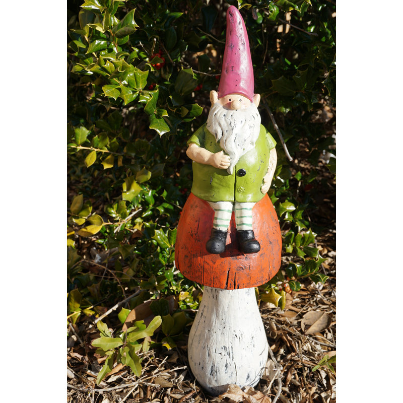 Statue gnome champignon