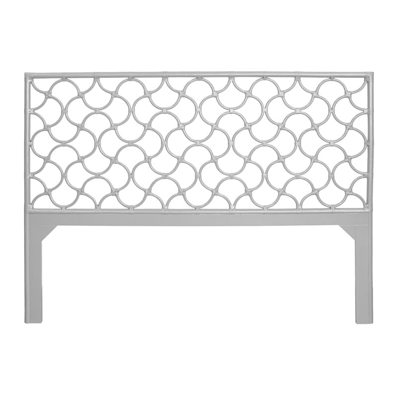 Mar Collection Headboard, Light Gray, King