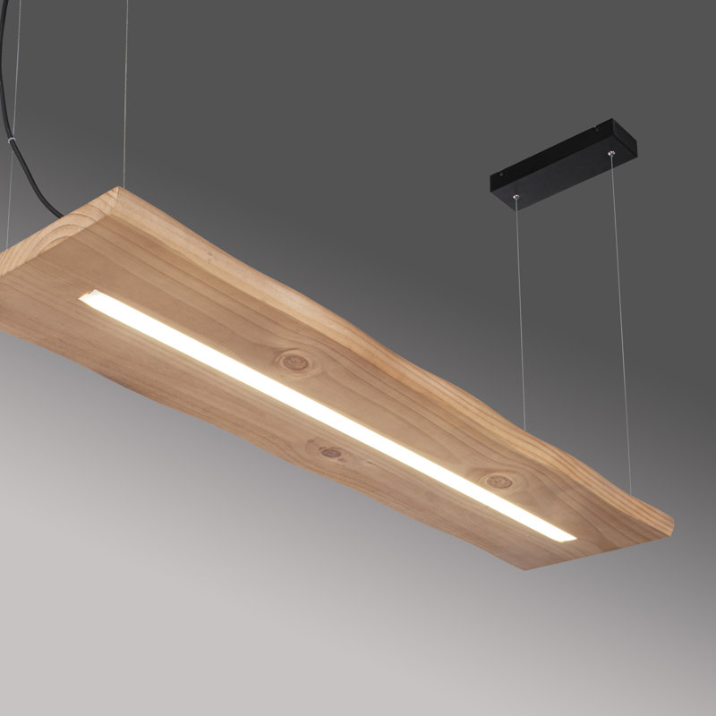 1 - Light Holz Natur Kitchen Island Pendant