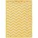 Hand Hooked Wool Chevron Indoor Rug