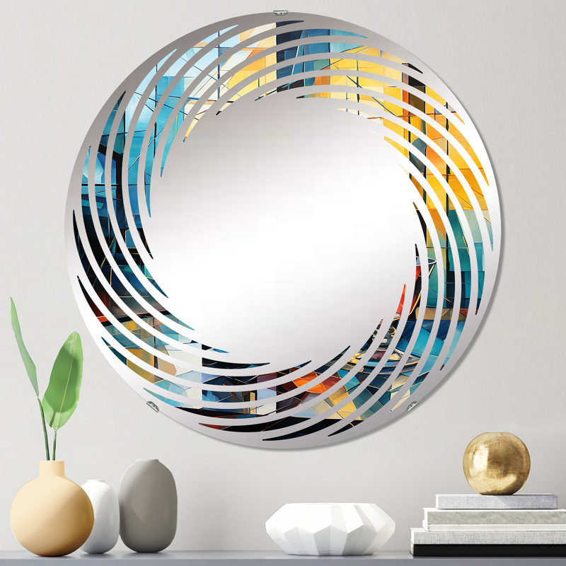Dainan Circle Mirror, 23.6" x 23.6"