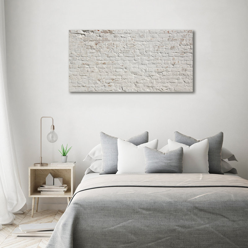 Brick Wall - Wrapped Canvas Print