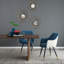 Ensemble de 2 chaises de salle à manger de style Mid-Century moderne