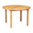 Anautica Round 4 - Person 47'' Teak Finish Outdoor Furniture Dining Set-88157438