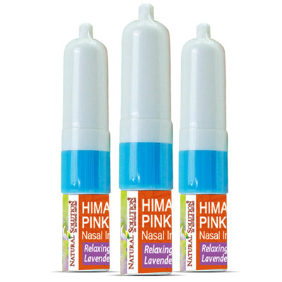 Natural Solution Salt Nasal Inhaler, Refreshing and Relaxing Sinus Pressure Relief