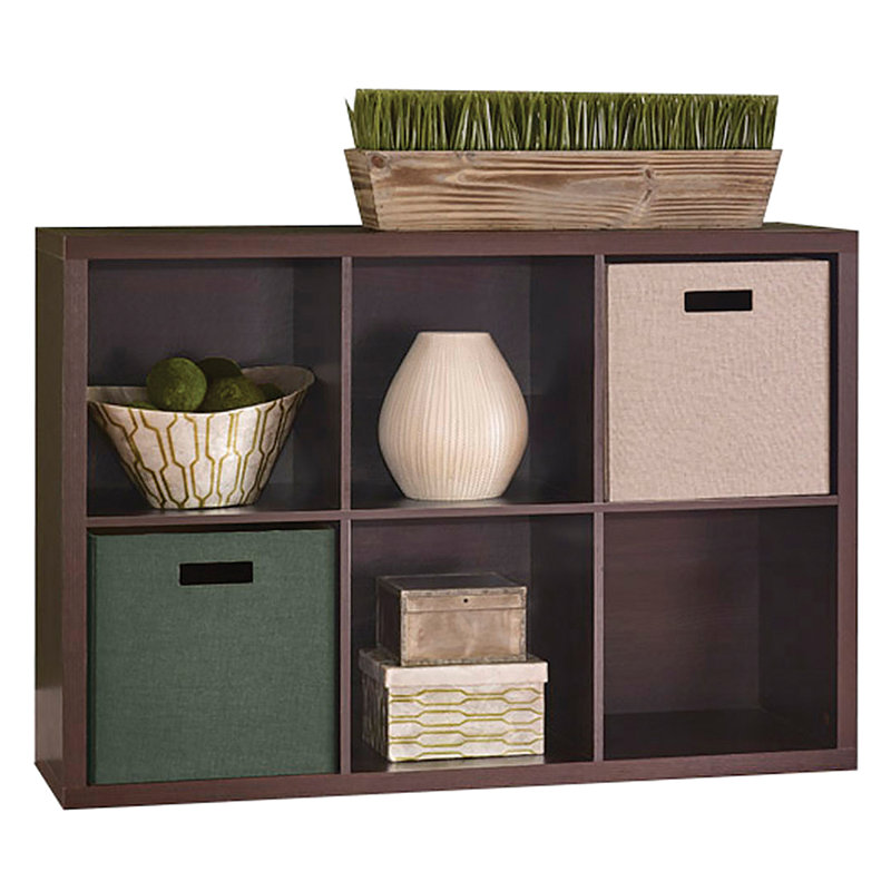 Decorative Storage Fabric Bin, Tan