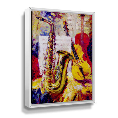 All That Jazz Print on Canvas