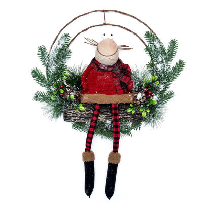 Faux Fir 18'' Wreath